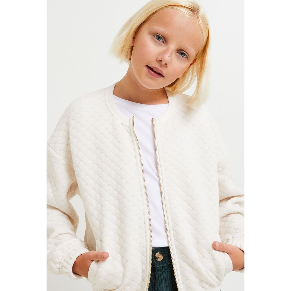 Cardigan molleton best sale