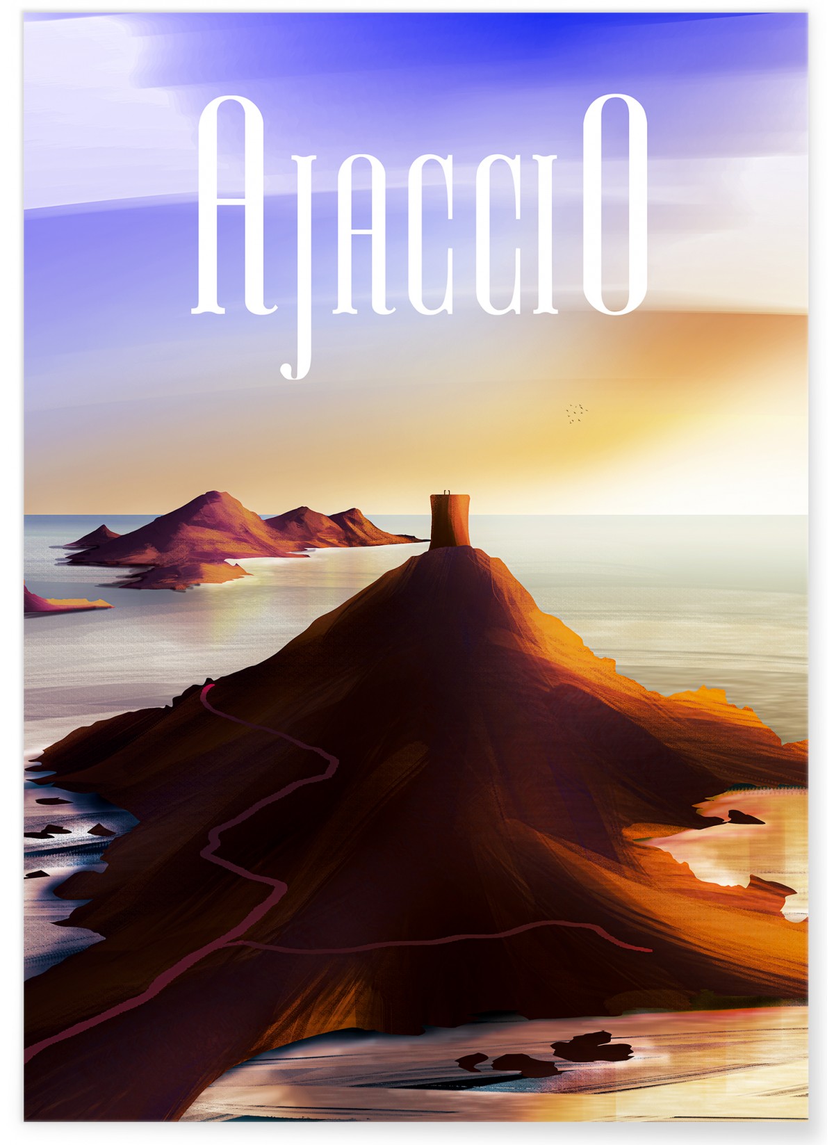 Affiche ville Ajaccio, L'AFFICHERIE
