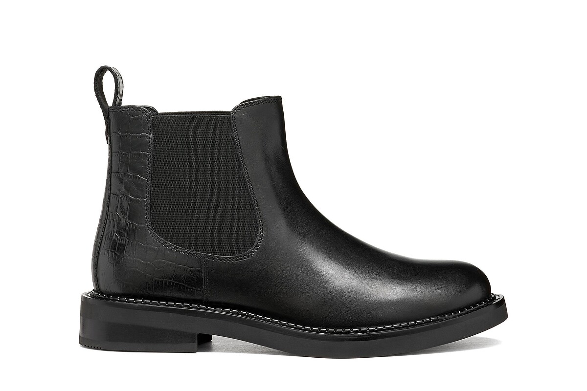 Bottines chelsea en cuir, SERILDA, GEOX