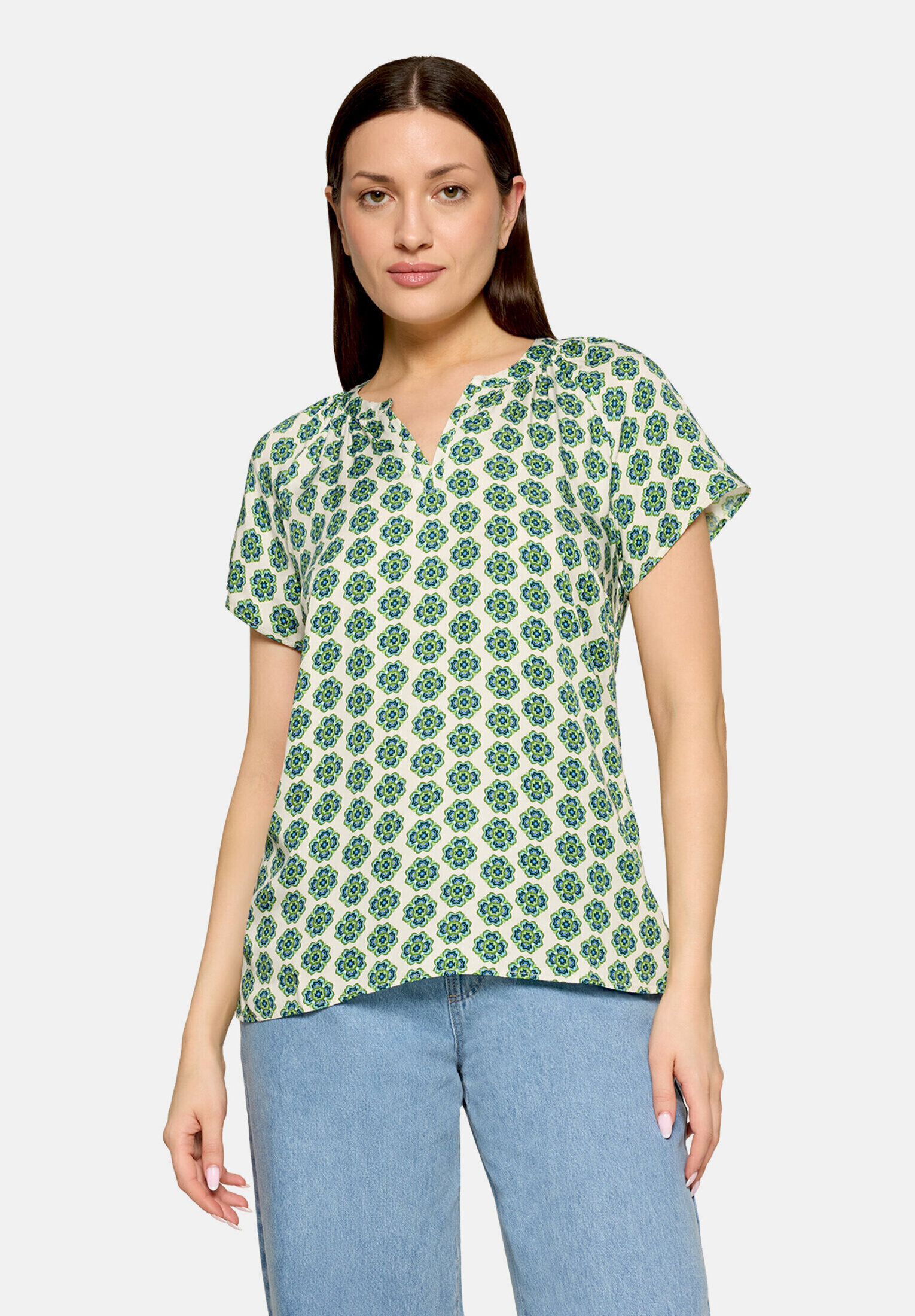 T-shirt façon blouse à ruches, CARTOON