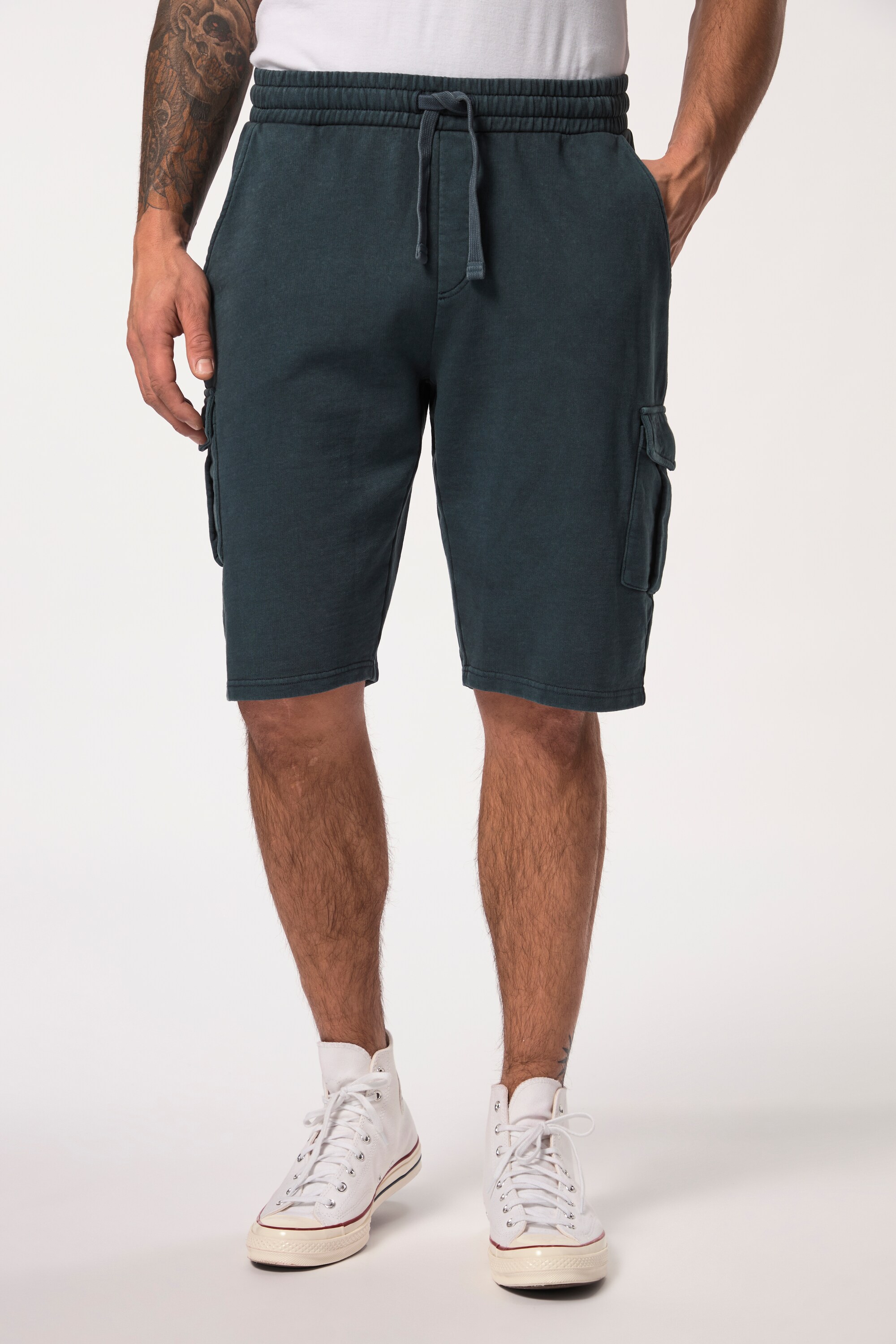 Short Bermuda Homme Finchman - Molleton Coton/Polyster - Taille Élastique Confortable - Pour Sport Et Loisirs