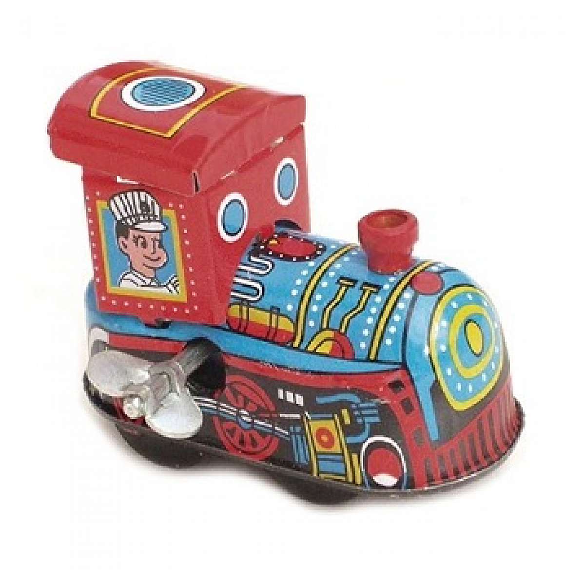 Mini Train Mecanique à Cle Objet de Collection, BASS & BASS