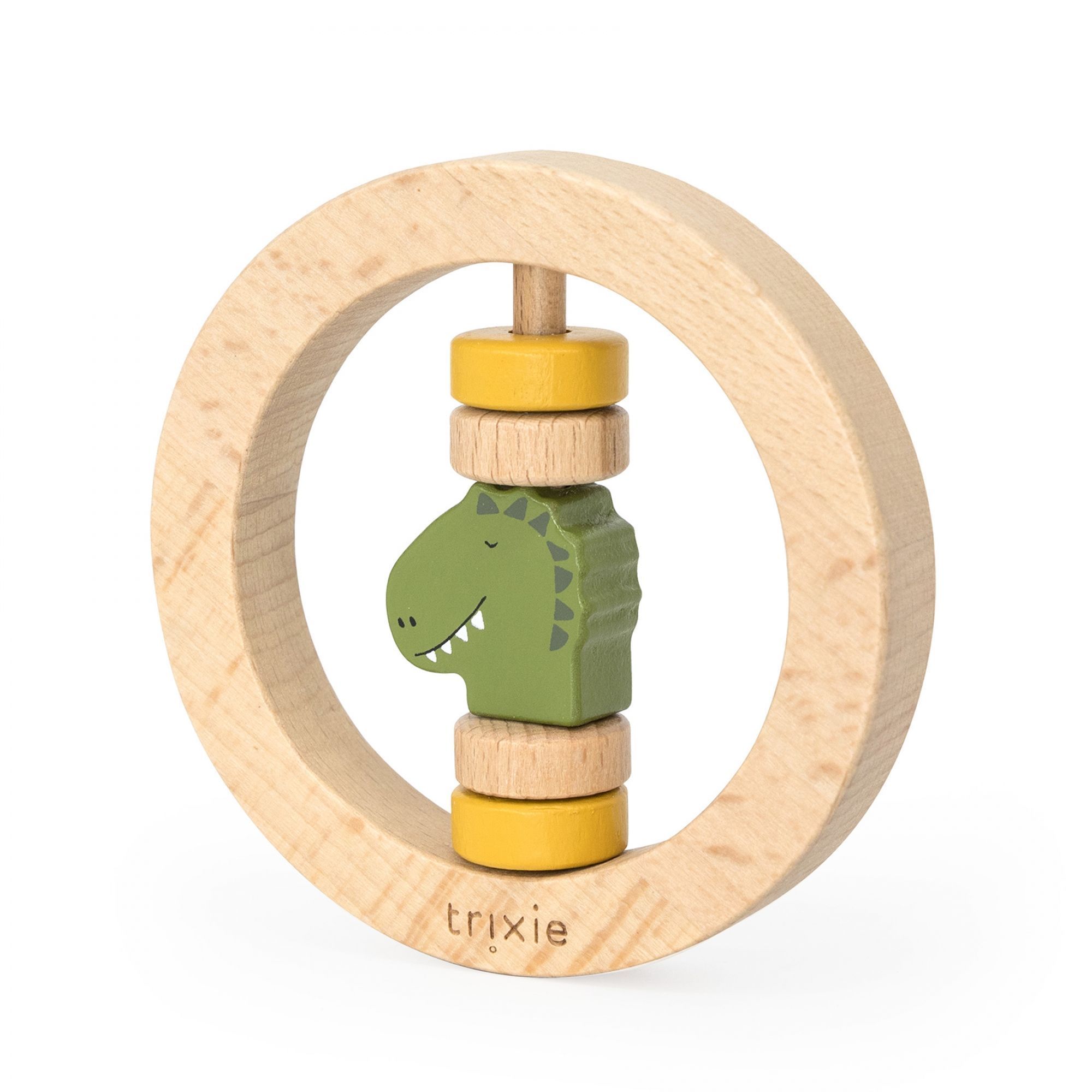 Hochet rond en bois, TRIXIE