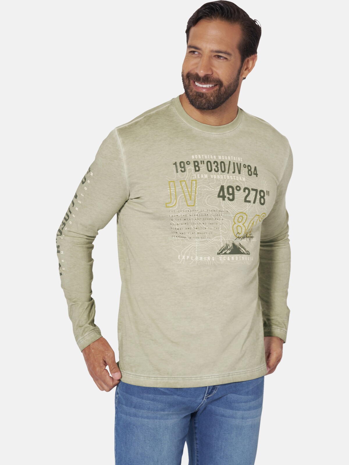 T-shirt à manches longues JASIR, JAN VANDERSTORM