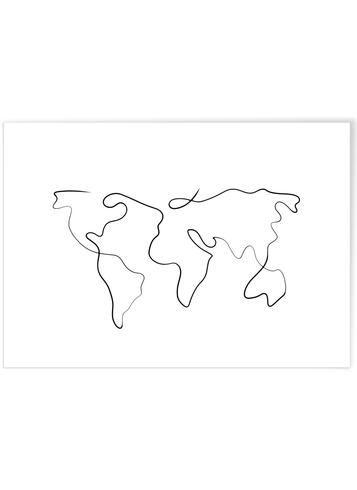 Affiche Line Art World, L'AFFICHERIE