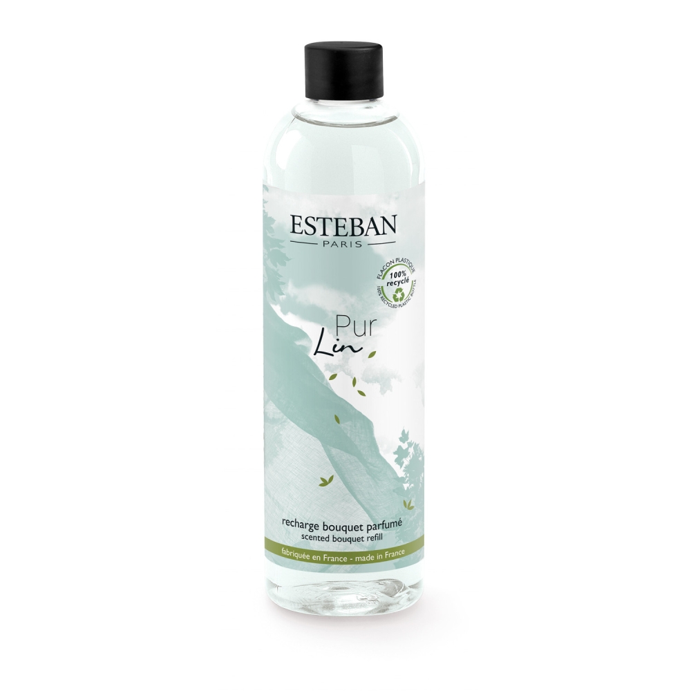 Parfum d'intérieur - Recharge Pur Lin 250 ml, ESTEBAN