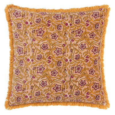 Floral Cotton Velvet Cushion SO'HOME