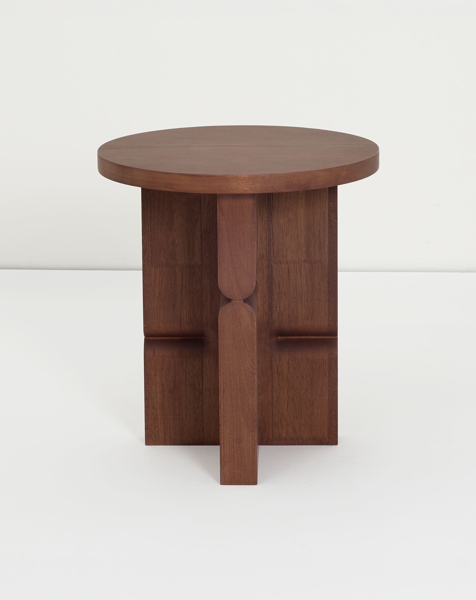 Tabouret et table d'appoint en bois teinté noon, NOBODINOZ