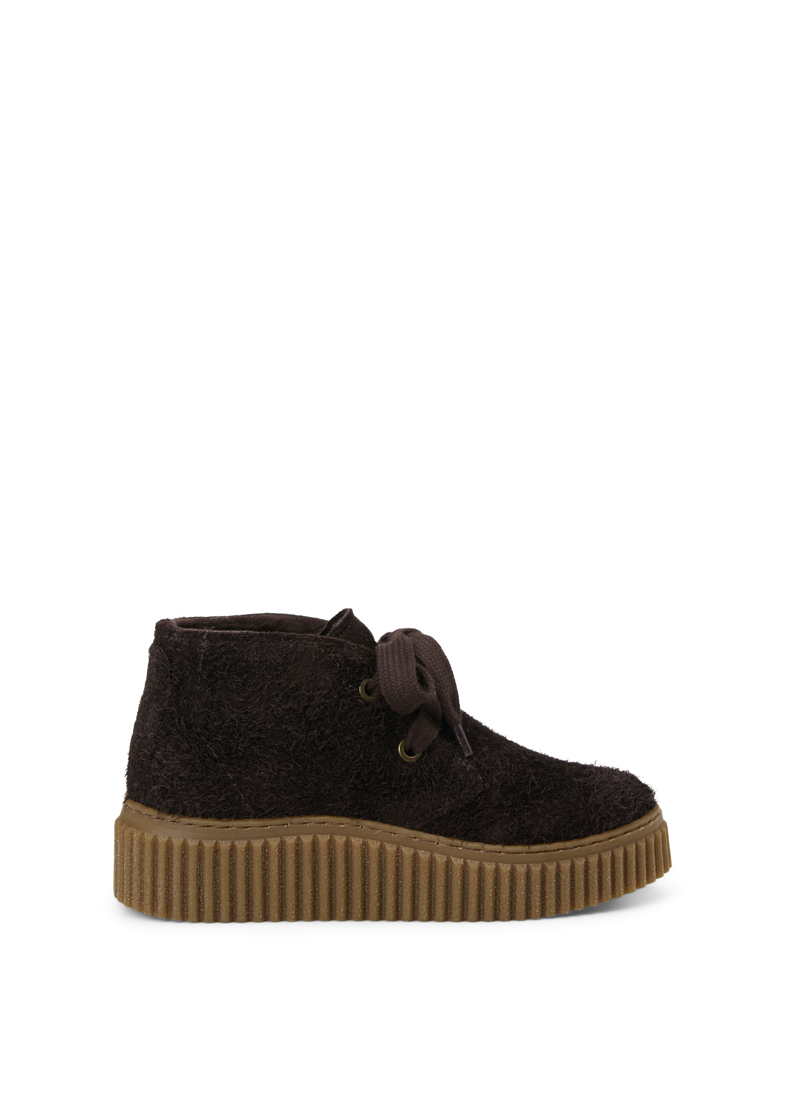 Chaussures à lacets, modèle Bianca en cuir velours souple, MARC O'POLO