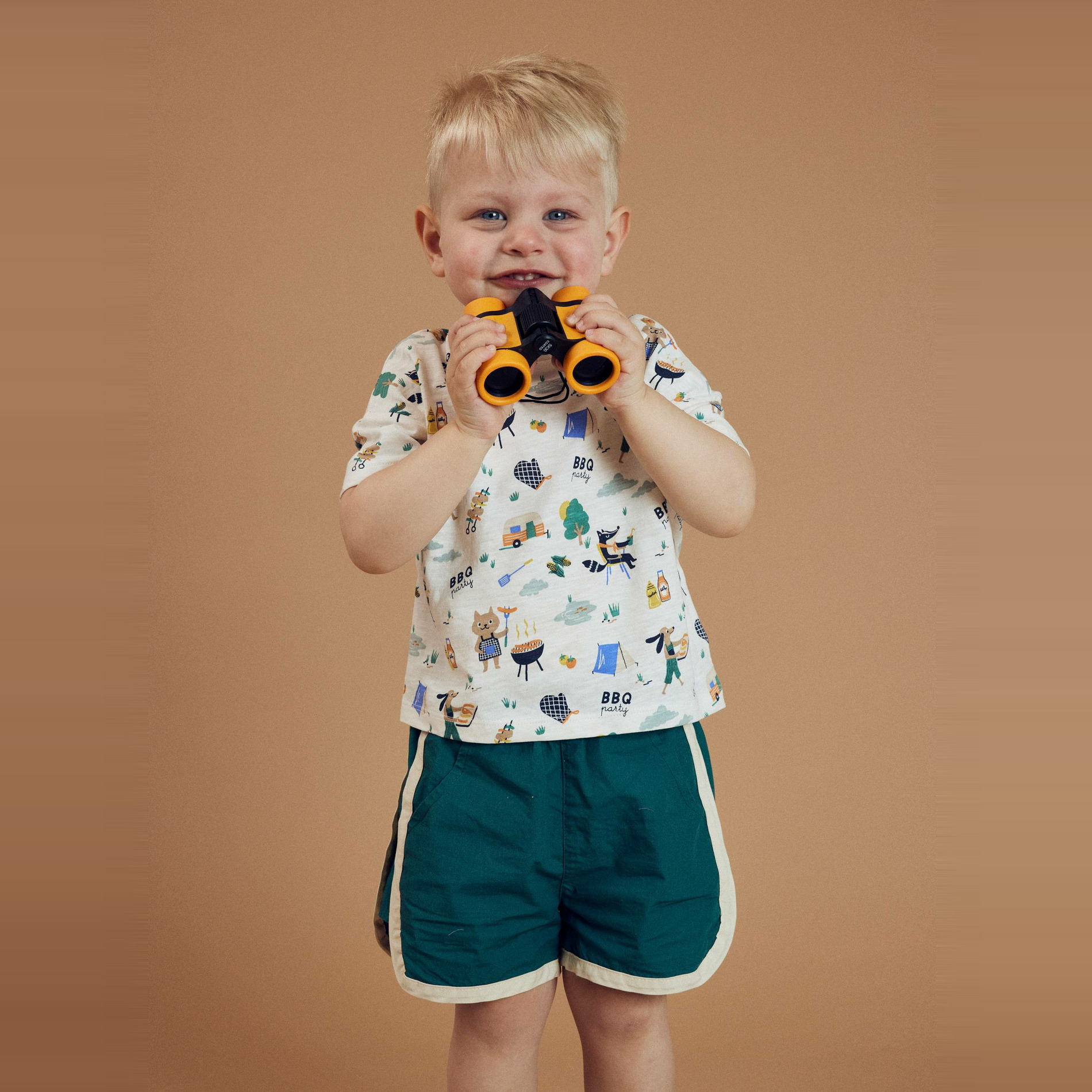 T-shirt manches courtes imprimé en coton BIO GOTS, BOUT'CHOU