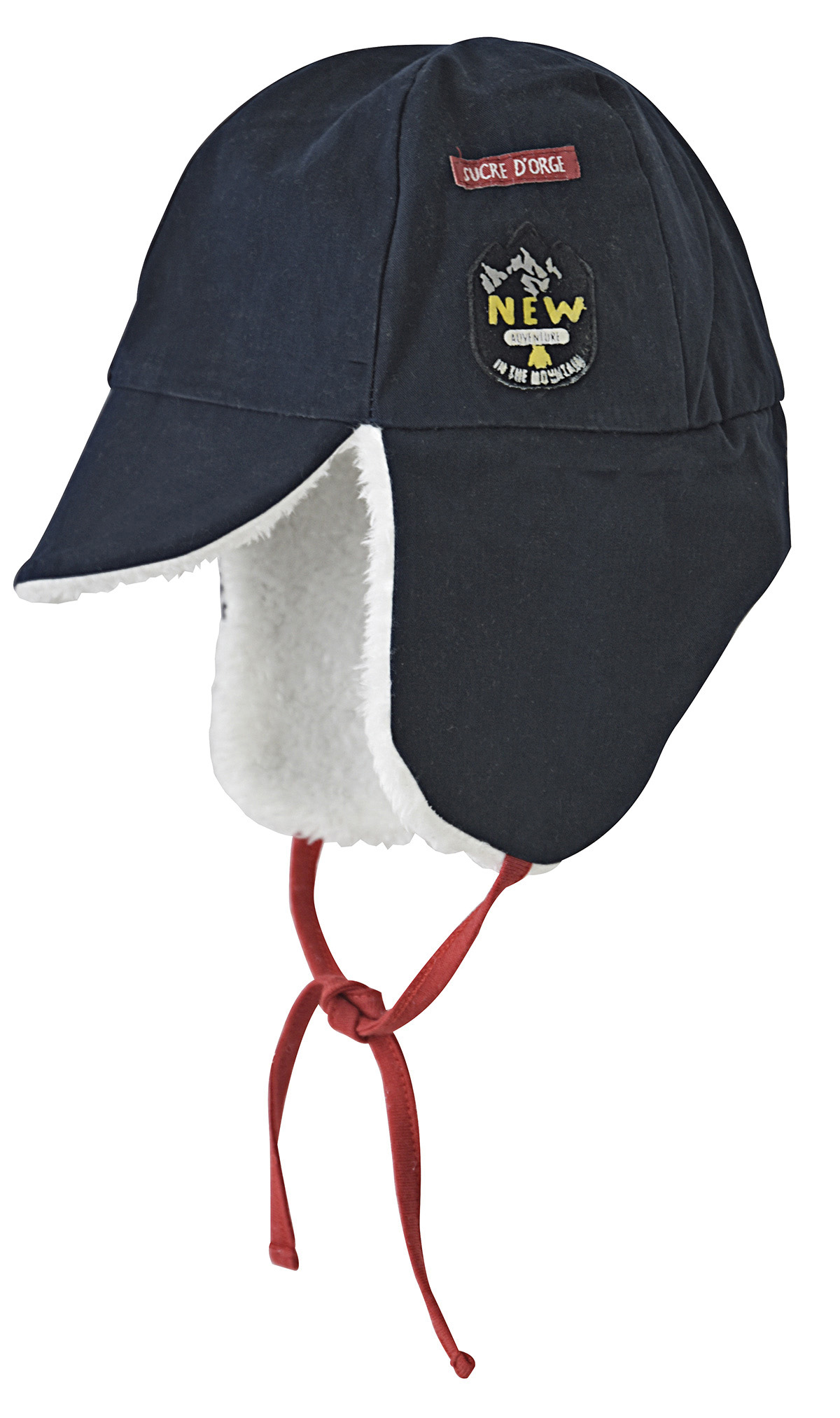Chapka bebe marine, SUCRE D'ORGE
