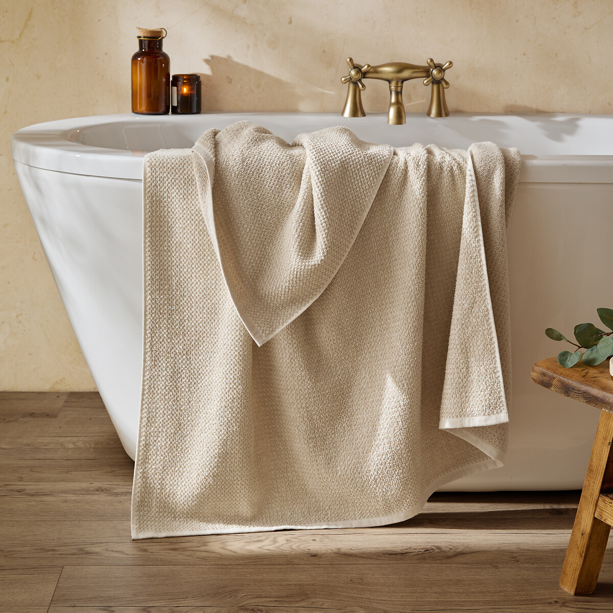 Hebden Waffle XL Bath Sheet, YARD