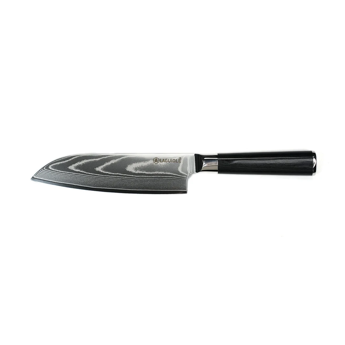 Couteau Santoku Damas 32 cm avec étui - Core, LAGUIOLE CUISSON