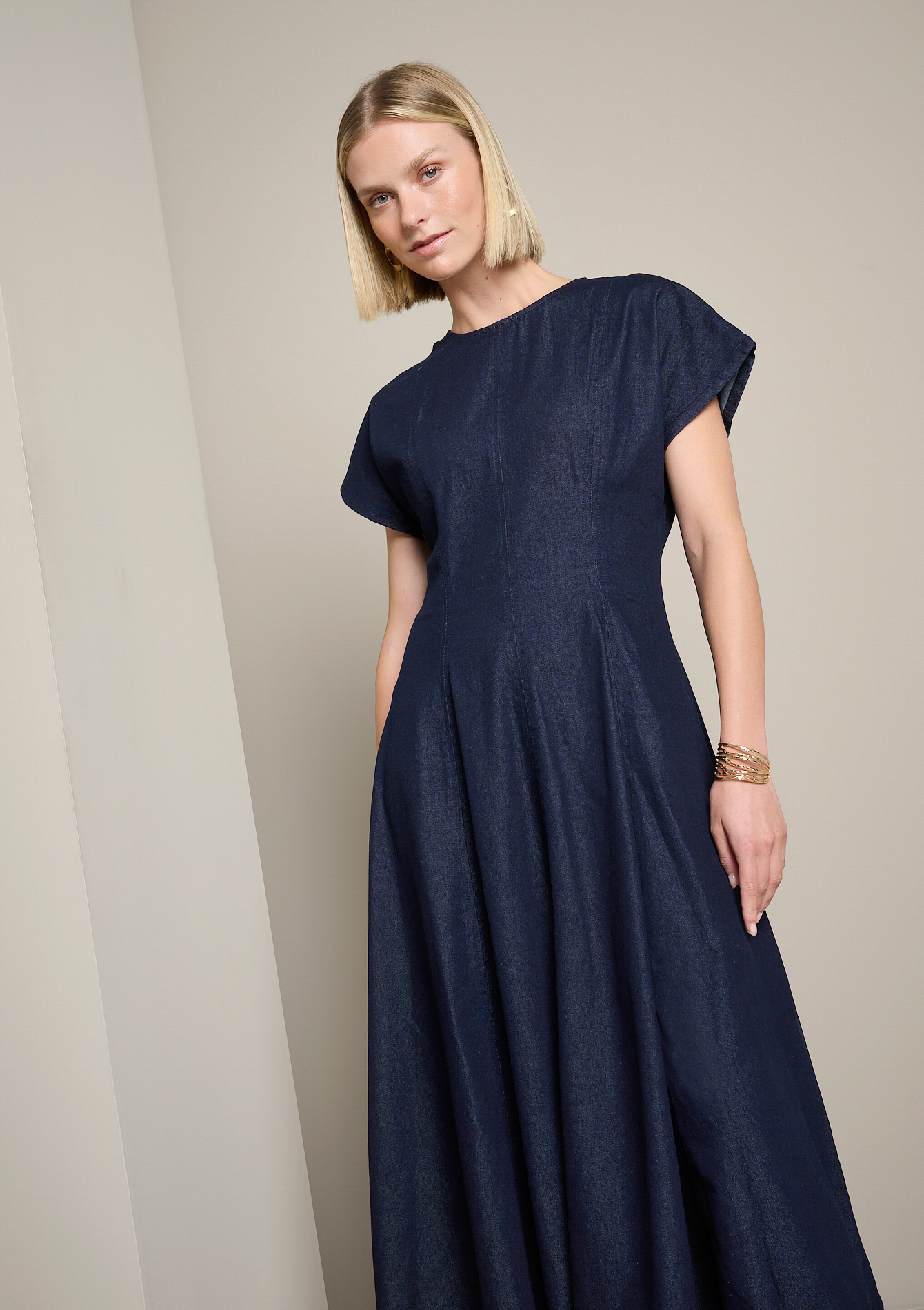 Robe évasée midi, LOLALIZA