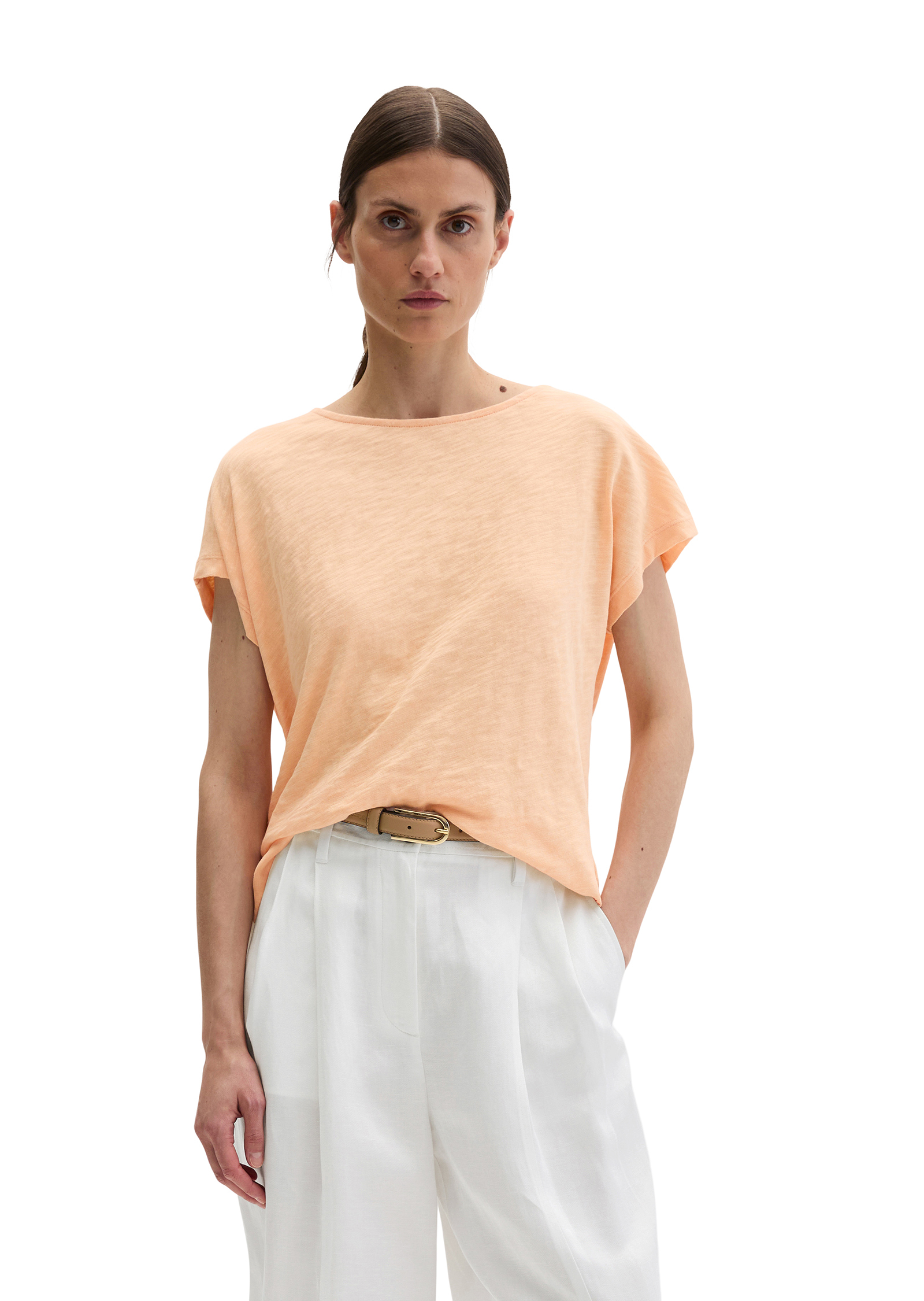 T-shirt DfC loose en jersey slub, MARC O'POLO