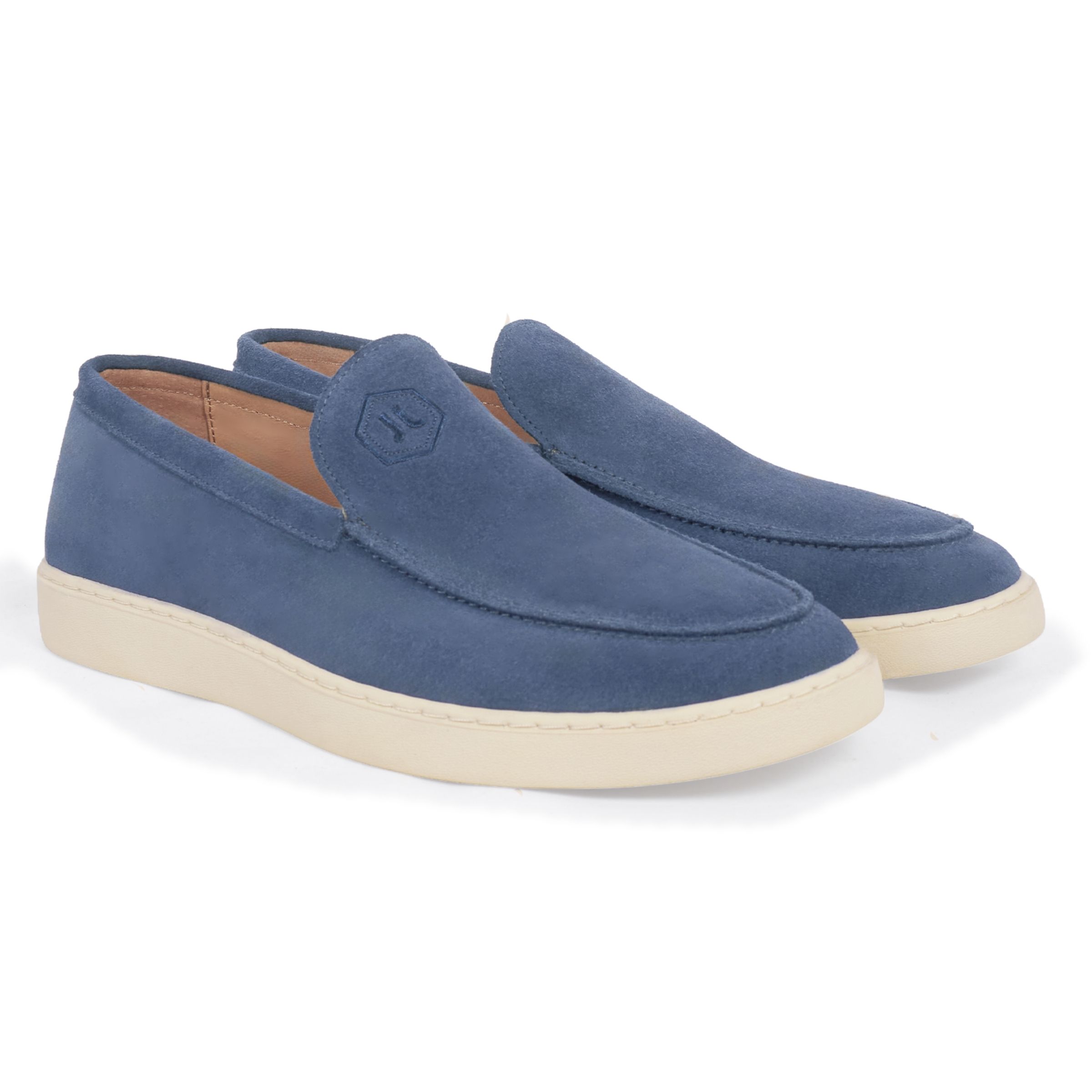 Mocassins Hugo cuir daim, JULES & JENN