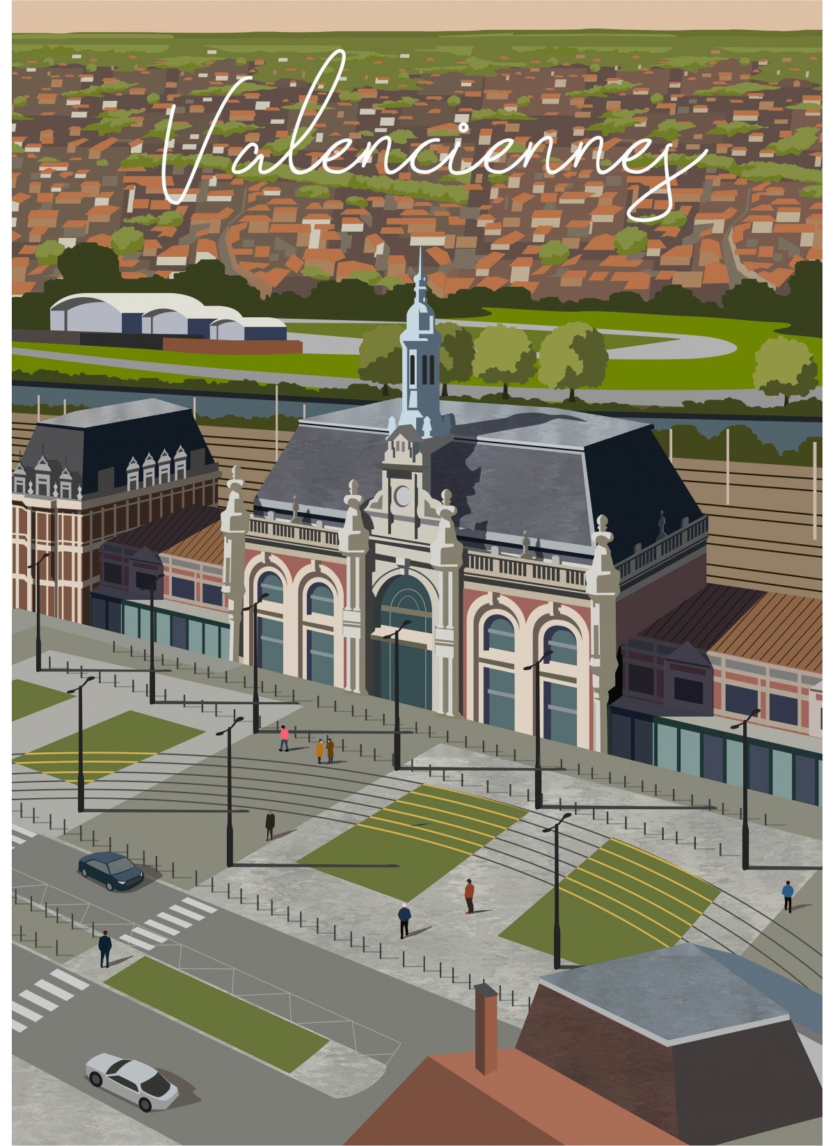 Affiche ville Valenciennes 2, L'AFFICHERIE