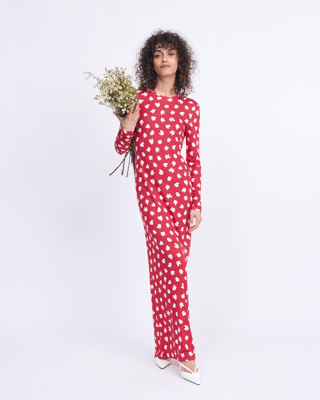 Robe en lyocell imprimé fleuri, EMOI EMOI
