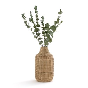 Deko-Vase Plooming aus geflochtenem Bambus, H. 32 cm LA REDOUTE INTERIEURS image