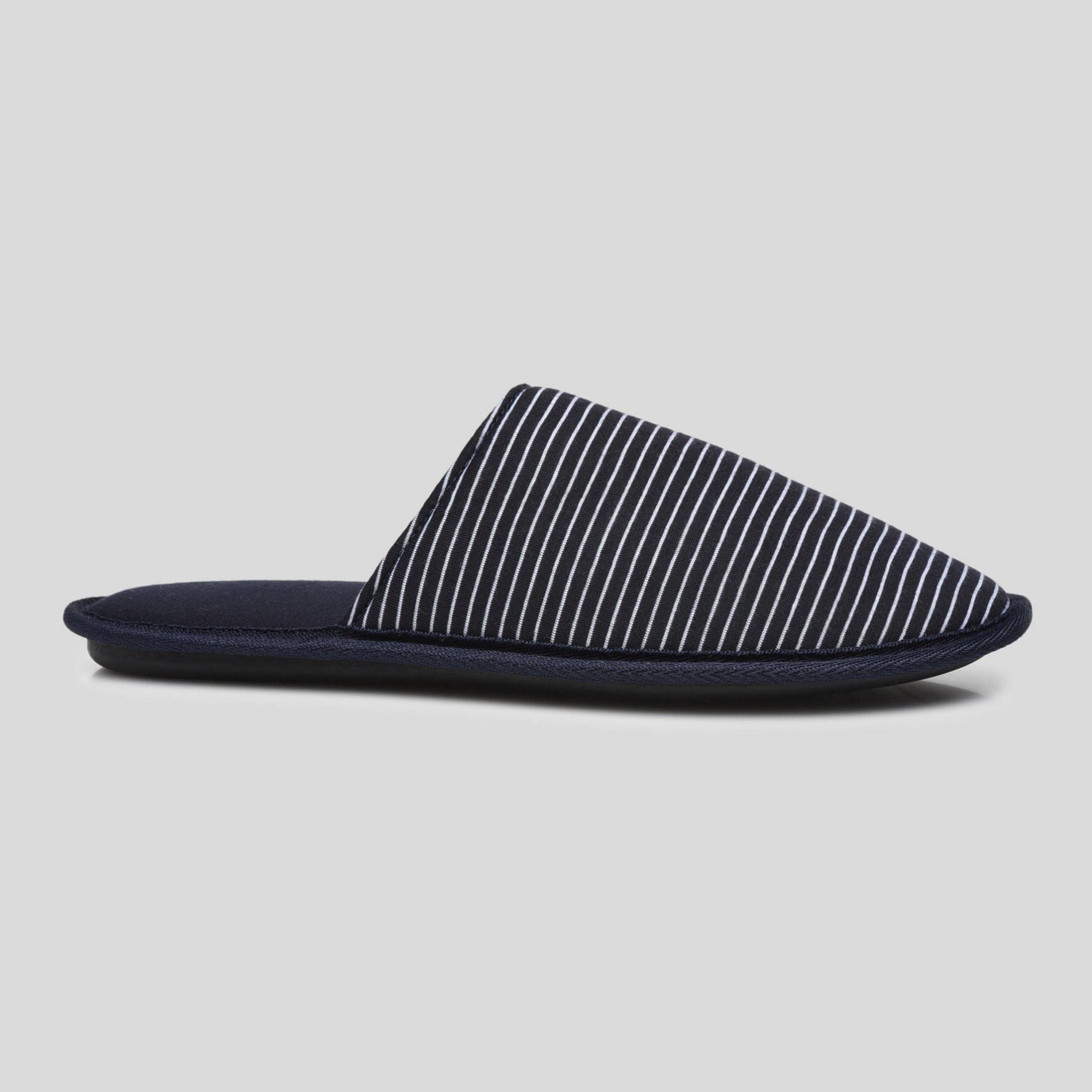 Mules rayées, MONOPRIX