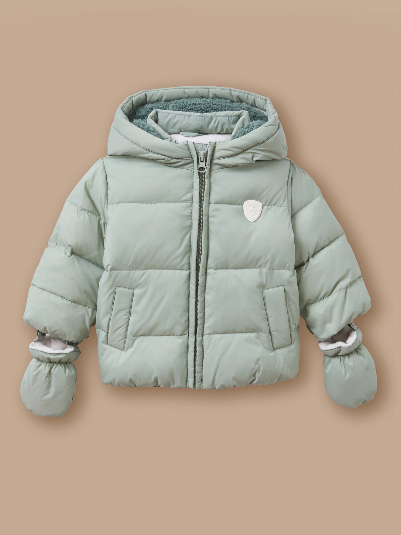 Doudoune unie doublée sherpa, CYRILLUS