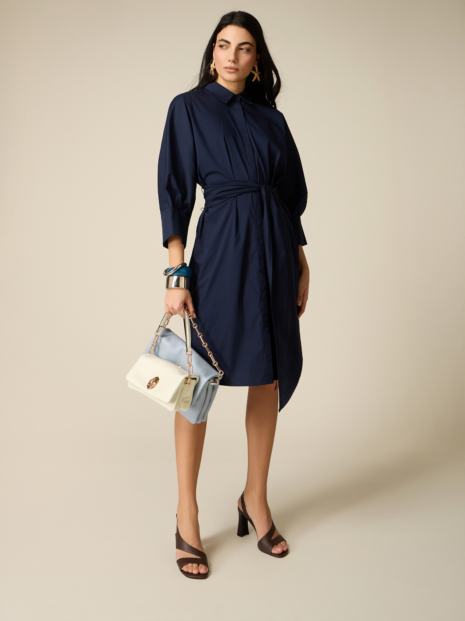 Robe avec ceinture, OLTRE