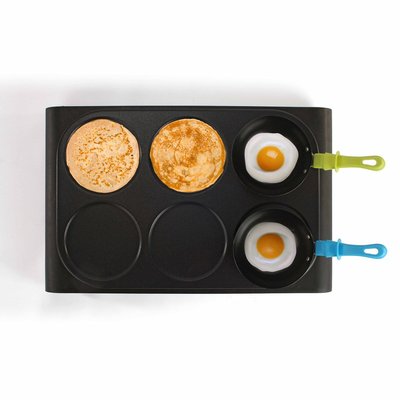 Set mini woks, crêpière et gril LIVOO