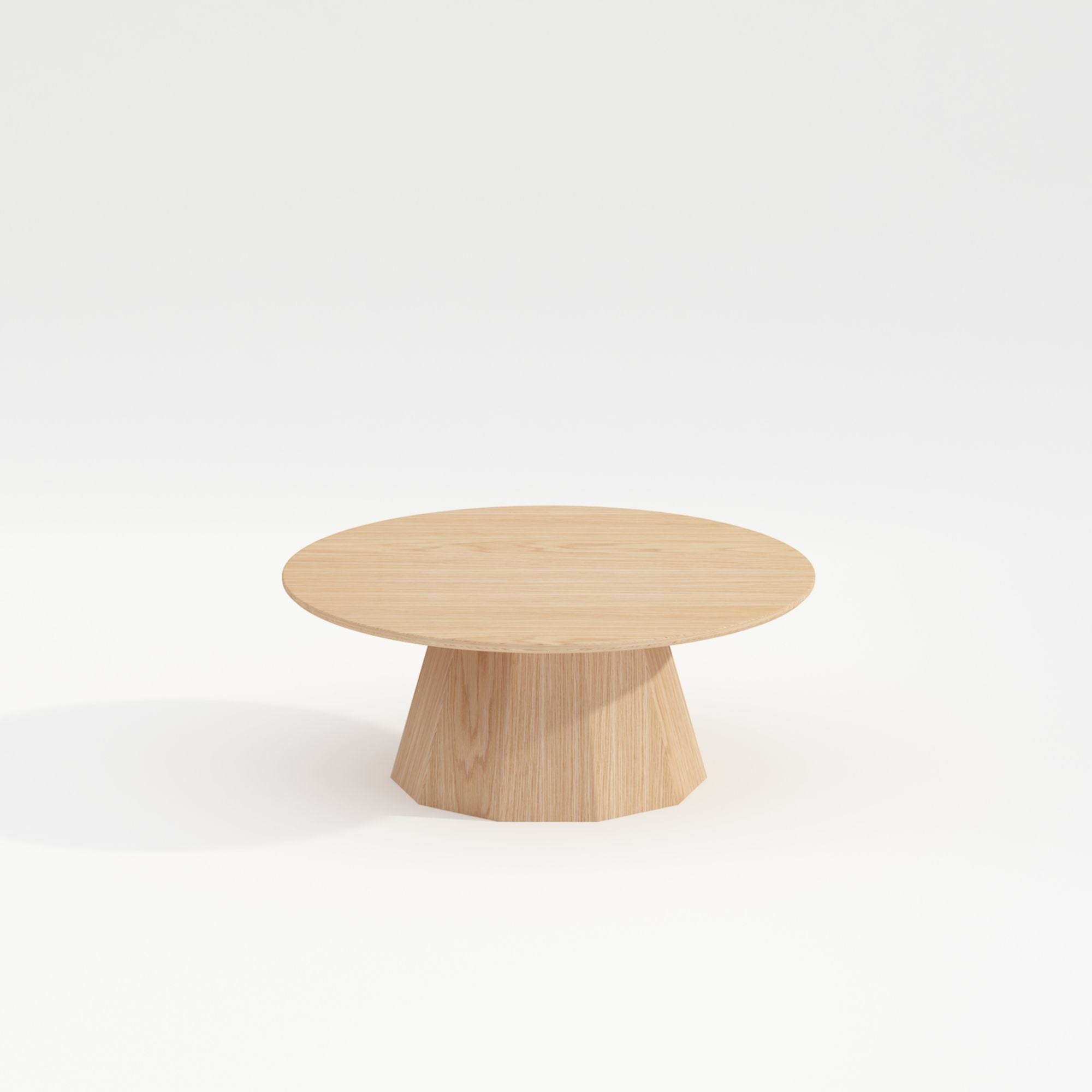 Table basse placage chêne naturel, ZAGO