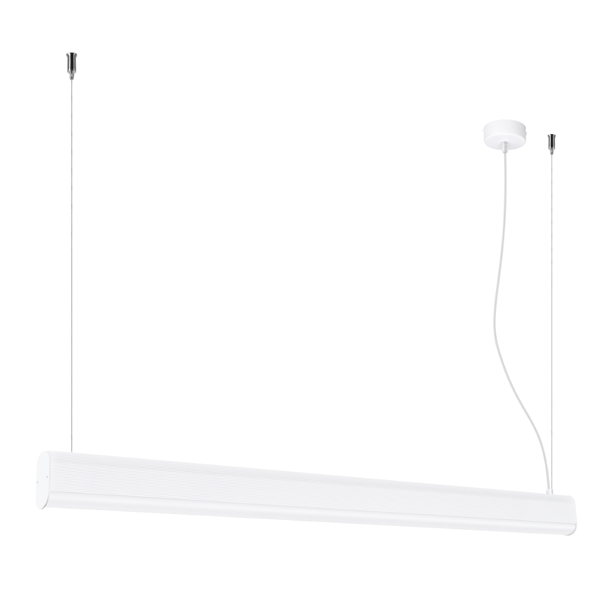 Suspension Aluminium Blanc LED 1 Farge, EDEN