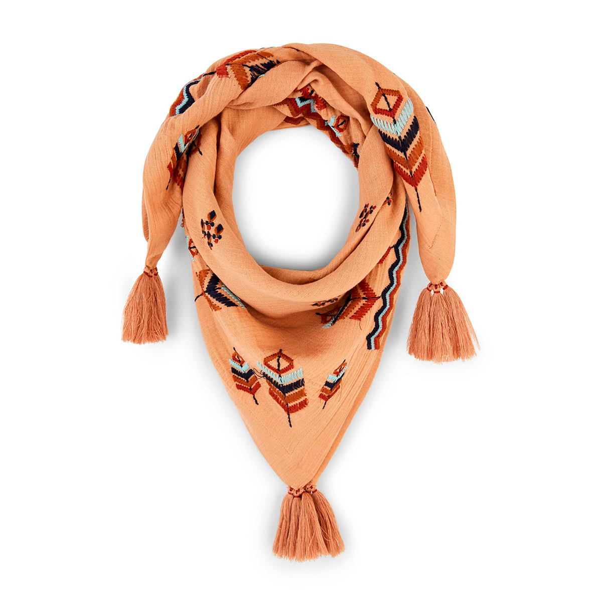 Foulard medium avec broderies EMILIANO, WILD