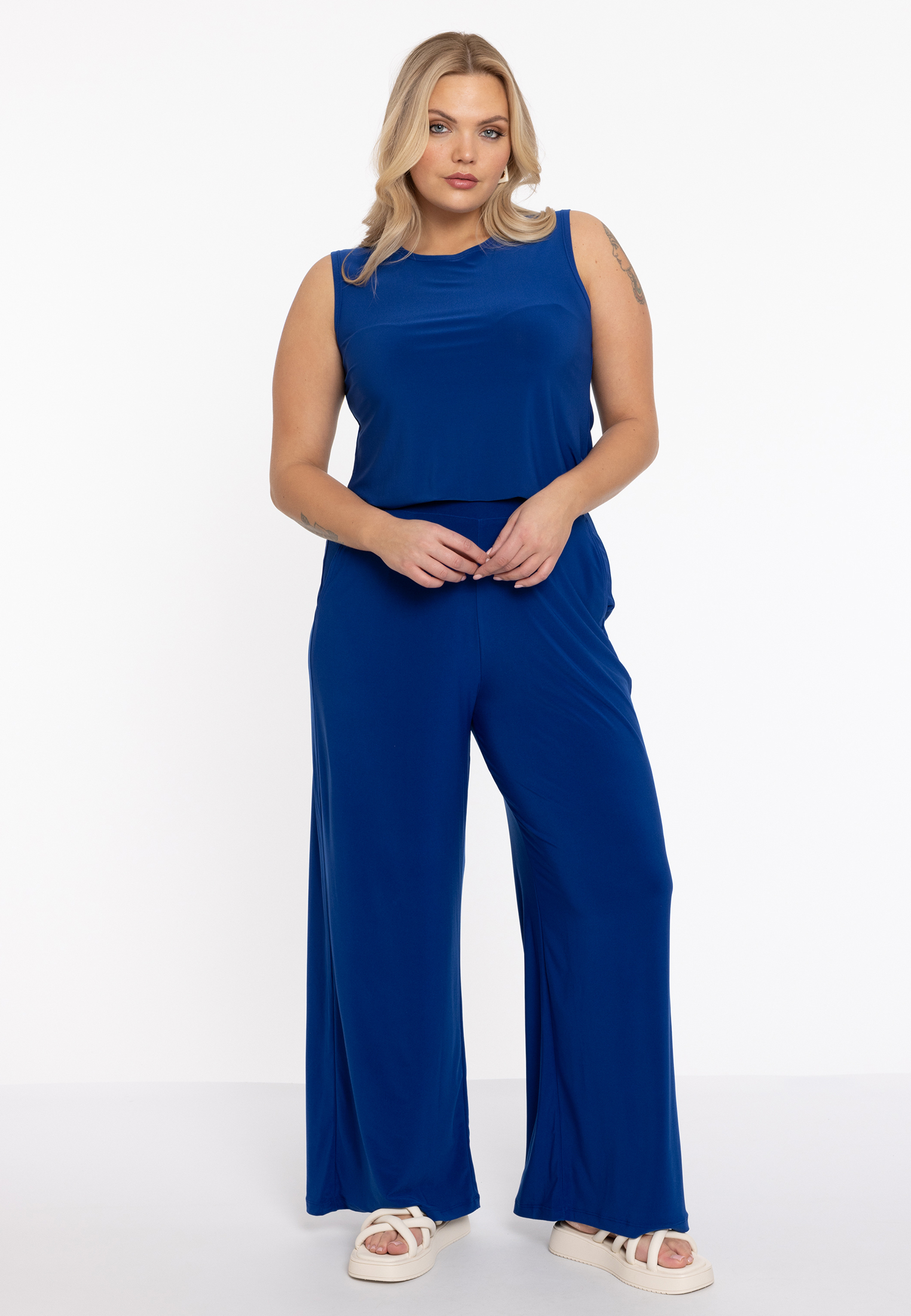 Pantalon avec une ceinture élastique, YOEK