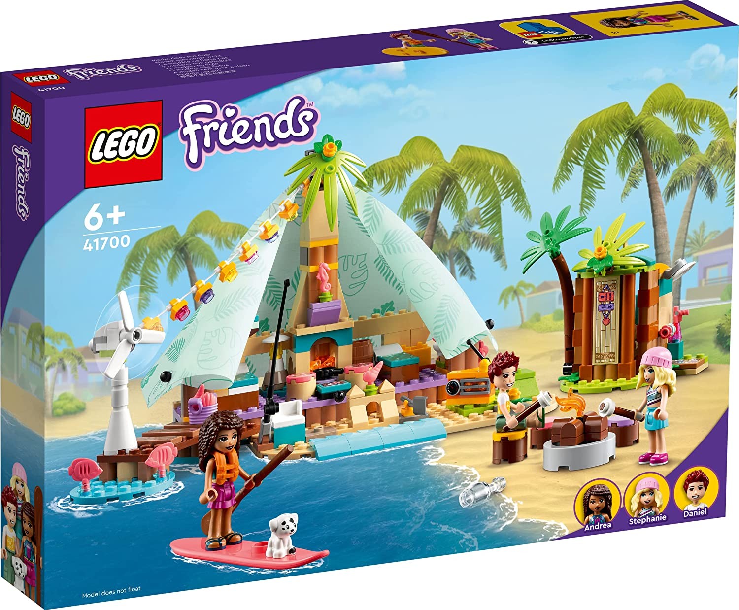 Le Camping De Luxe à La Plage - Lego® Friends, LEGO