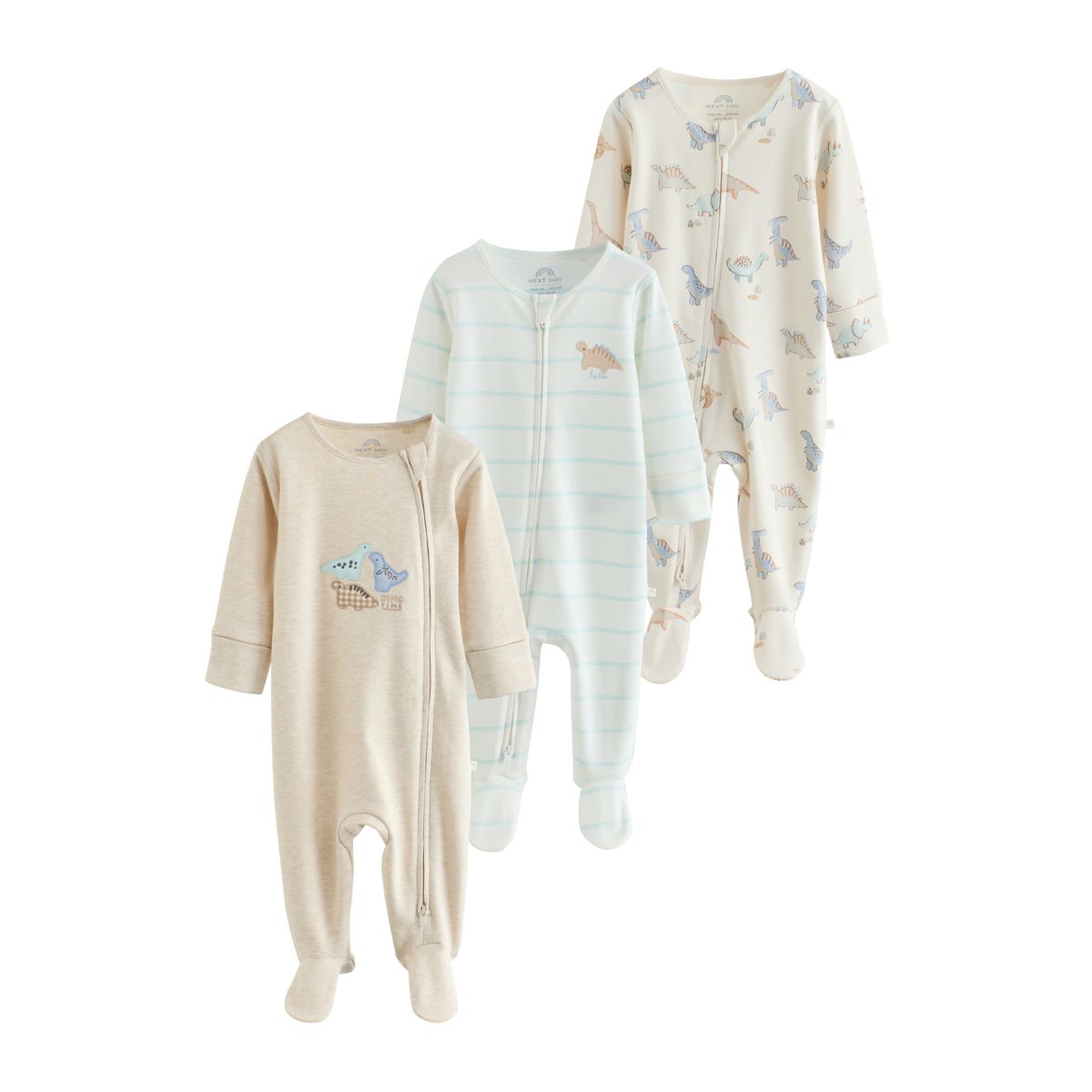 Dors-bien à zip double sens bébé, lot de 3, NEXT