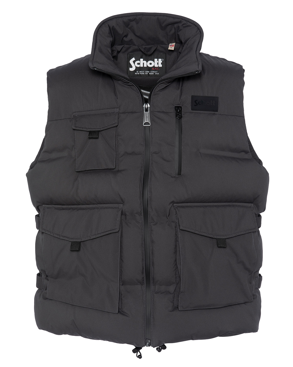Doudoune utility sans manche, SCHOTT