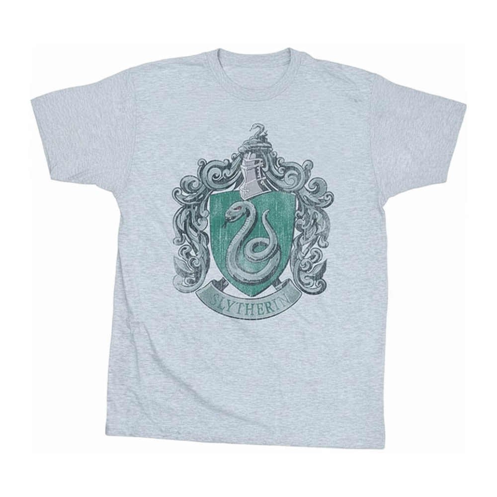 T-shirt motif/style emblème de Serpentard, HARRY POTTER