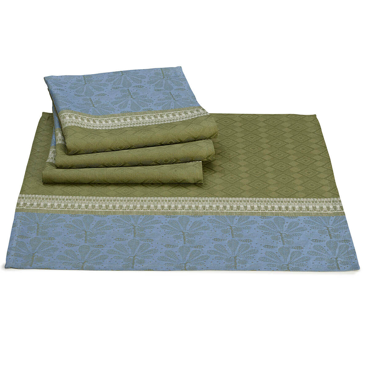 Serviette de table Croisière sur le Nil, LE JACQUARD FRANCAIS