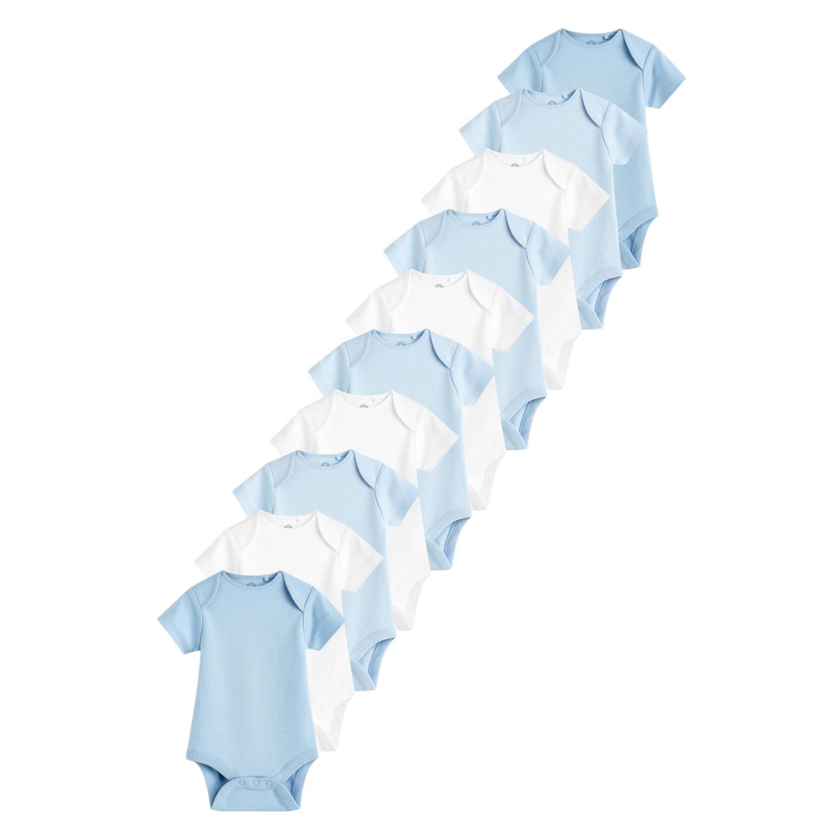 Bodies bébé unis, lot de 10, NEXT