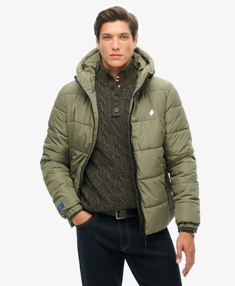 Doudoune à capuche Sports, SUPERDRY