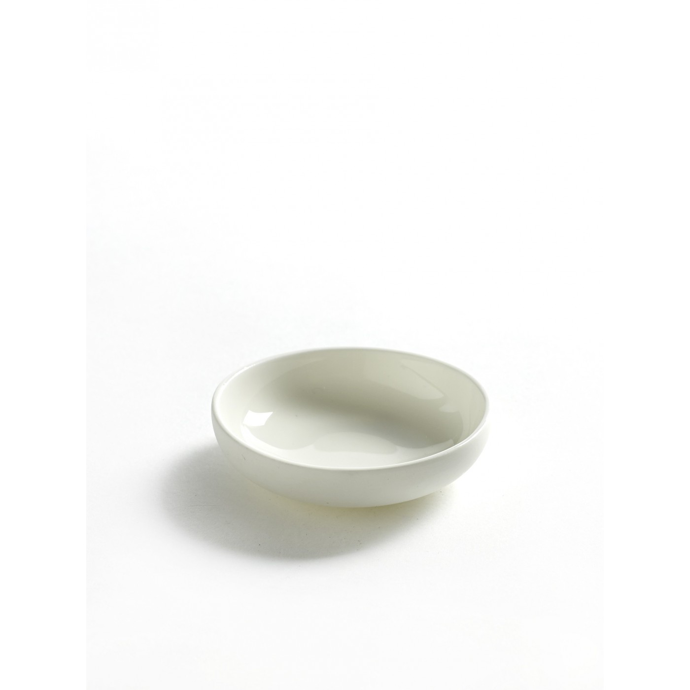 Assiette Plate Blanche Super Mini Diam 6 Base, SERAX