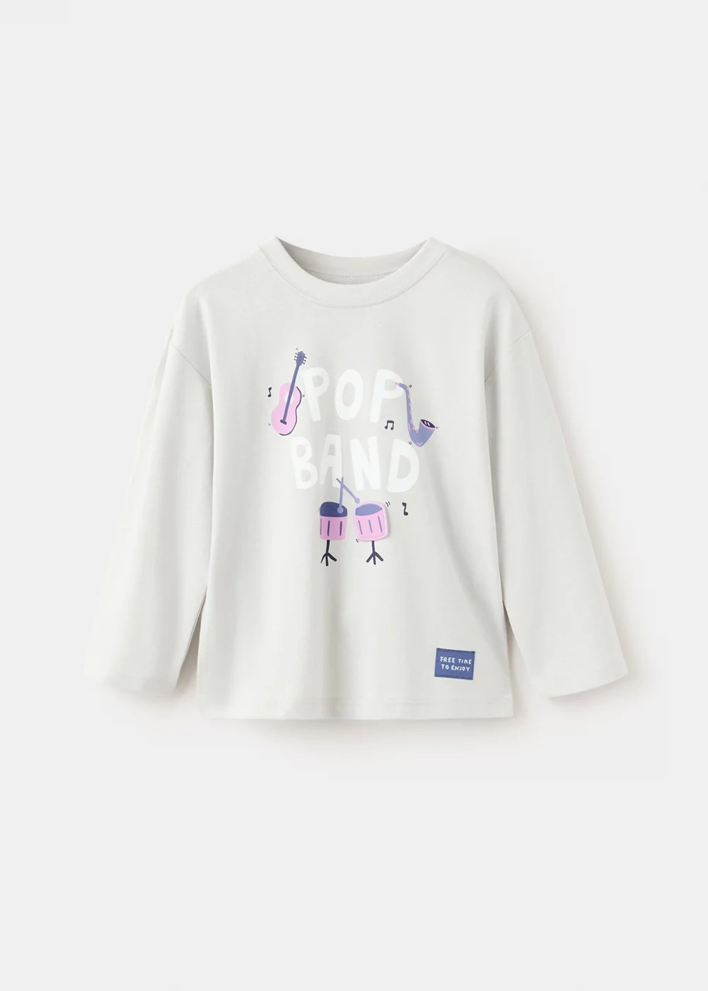 T-shirt en coton imprimé, MANGO BABY