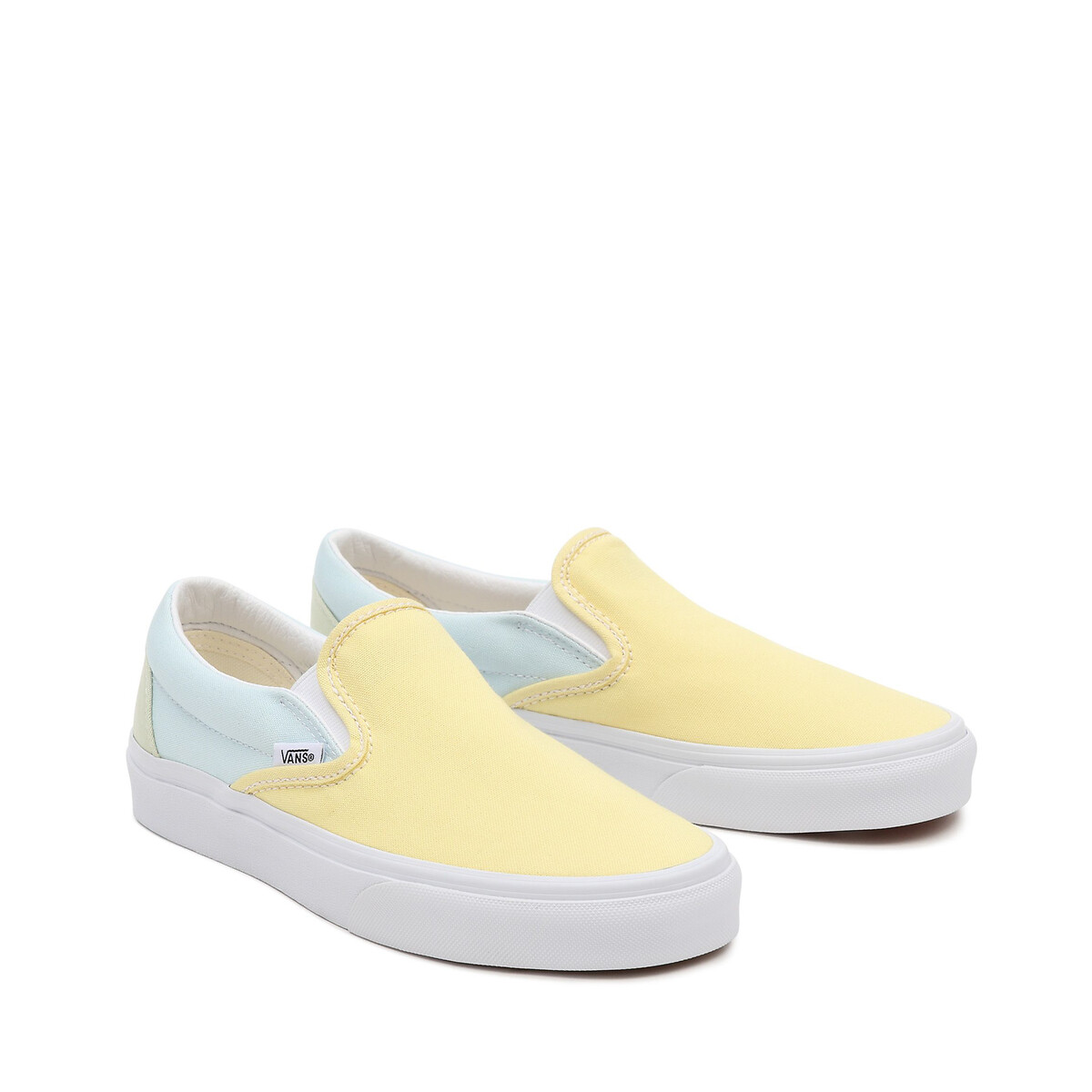 dusky citron slip on vans