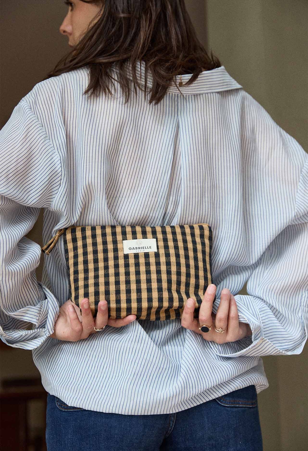 Trousse de beauté en coton, VICHY, GABRIELLE PARIS