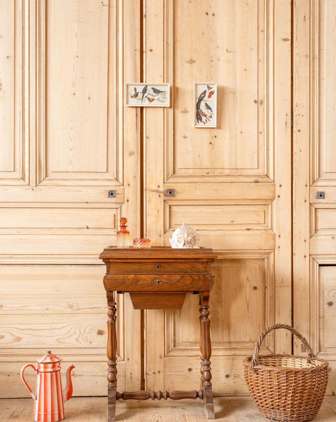 Coiffeuse en bois Louise N°329 - Bon état, DEBONGOUT