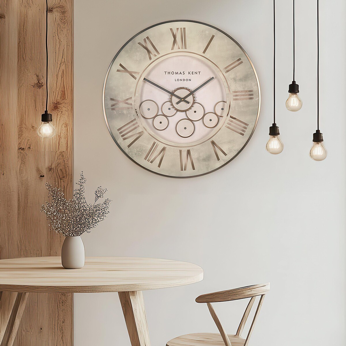 Cog 30" Oversized Wall Clock, THOMAS KENT