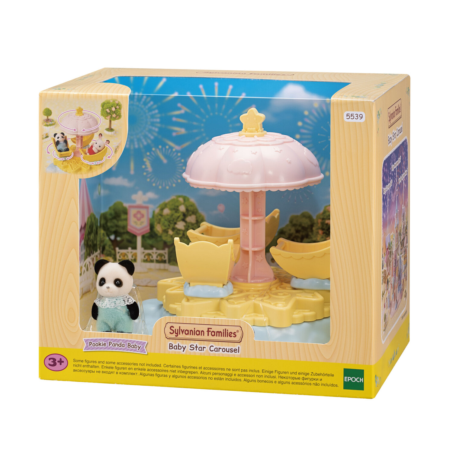 5539  Le carrousel etoile, SYLVANIAN FAMILIES