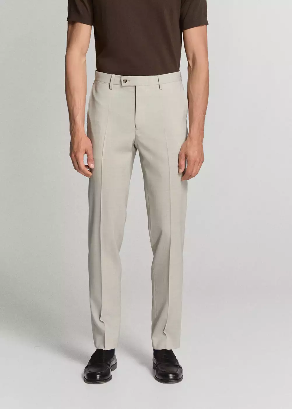 Pantalon costume Turín 100 % laine, MANGO MAN