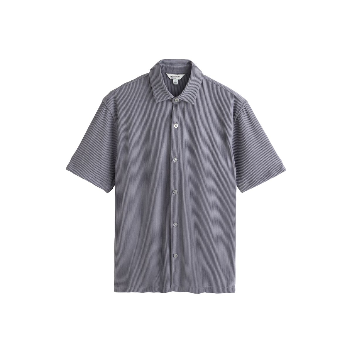 Chemise en jersey texturé à manches courtes, NEXT