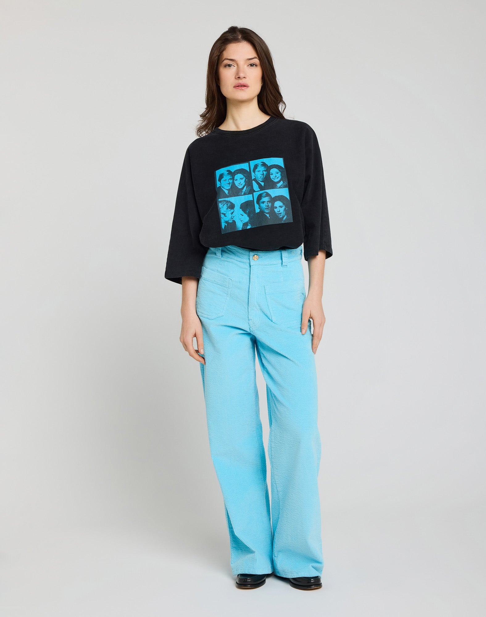 PANTALON JANE VELOURS CORDAZUR, PULLIN