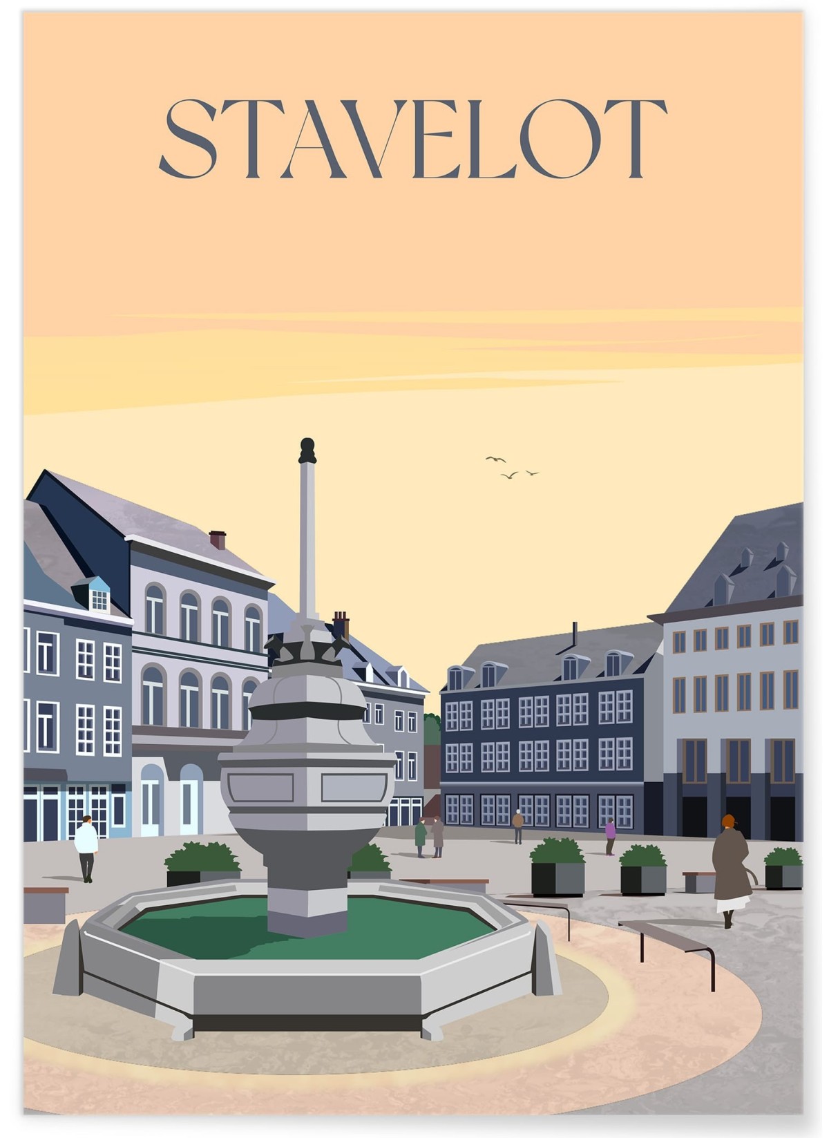 Affiche ville Stavelot, L'AFFICHERIE
