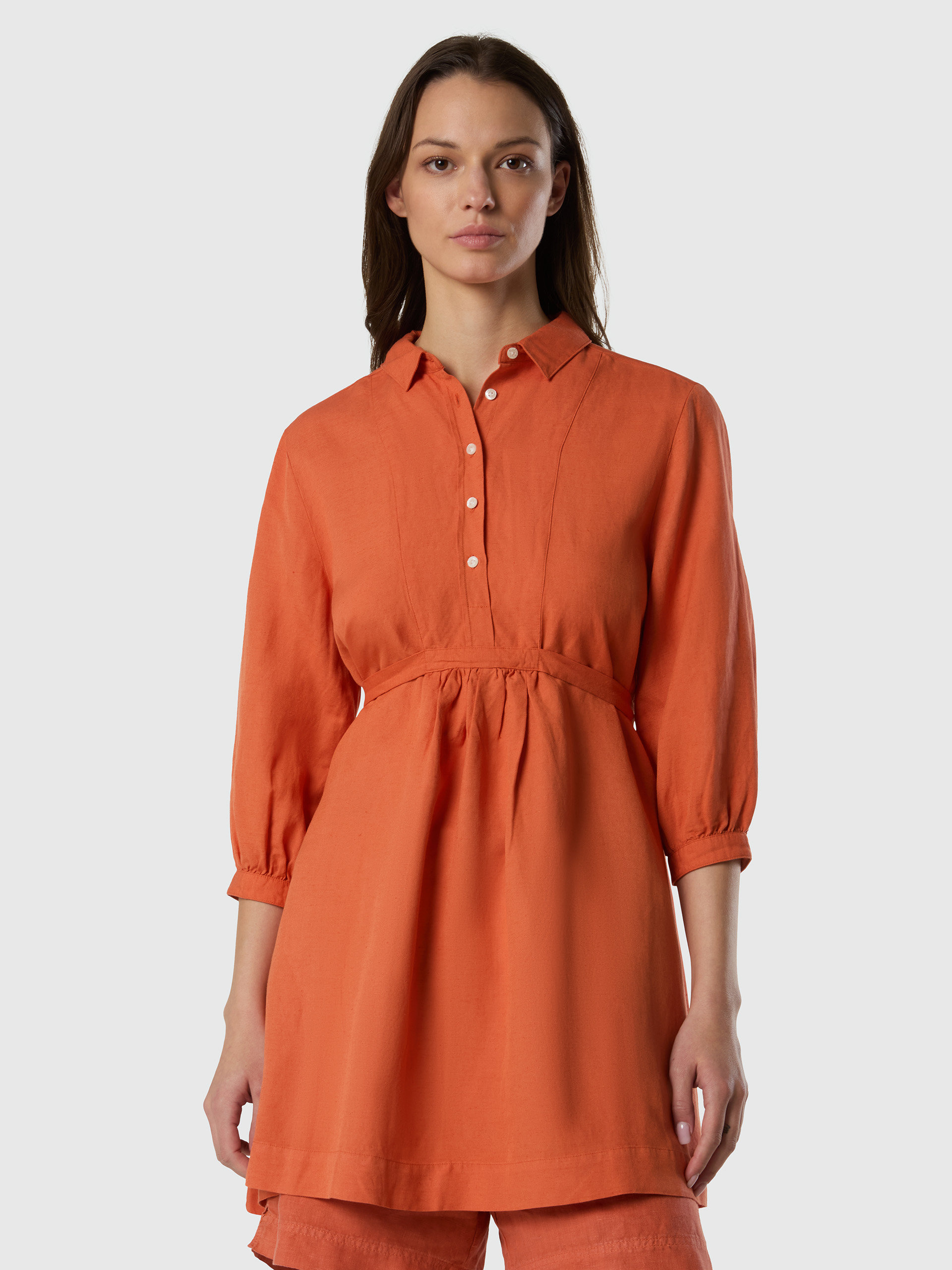 Robe-chemise courte avec attache à la taille, NORTH SAILS